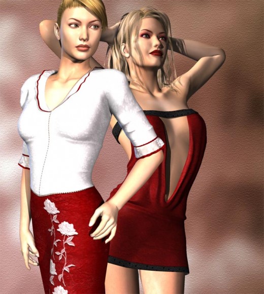 Short Red Dress or Conservative Red Dress Short Red Dress or Conservative Red Dress - Good and Bad.